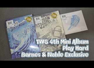  TWS Play Hard 4th Mini Album Play Hard Mode Barnes Noble Exclusive Compact Version Unboxing