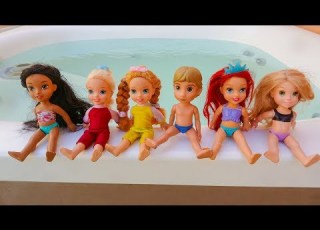  Pool Party And Challenges With Elsa And Anna Toddlers