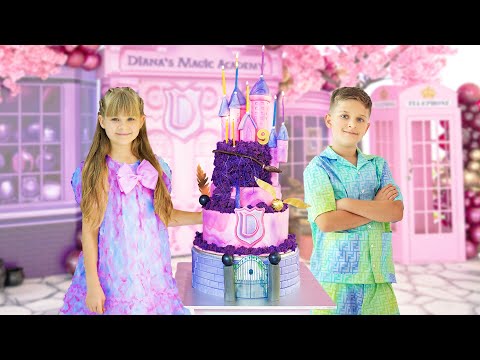 ديانا تحتفل بعيد ميلادها التاسع مع حفلة عيد ميلاد مذهلة