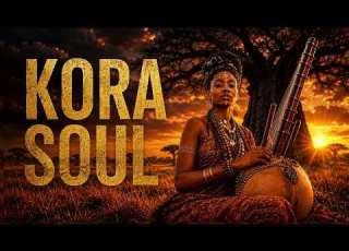1 Hour Emotional African Kora Music Uplifting West African Roots Songs For Peace Focus