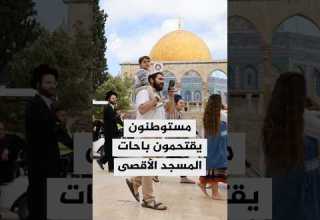 مستوطنون يقتحمون باحات المسجد الأقصى ويؤدون طقوسا تلمودية قبالة مسجد قبة الصخرة