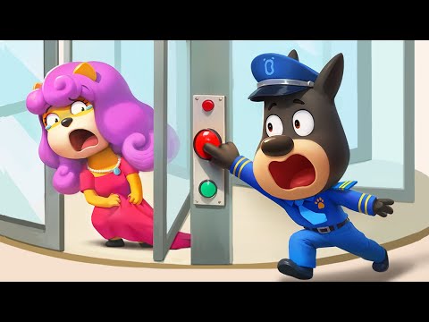 السلامة في الباب الدوار حلقة جديدة كرتون اطفال نقيب لابرادور بيبي باص BabyBus