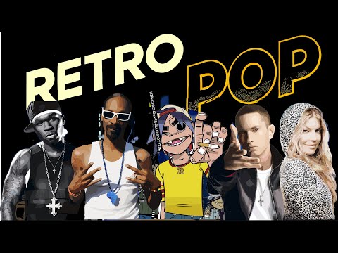 Retro Pop 90 S 2000 S Mix 1 Eminem 50 Cent Gorillaz Snoop Dog Nelly Dr Dre Usher Shaggy