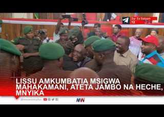  LISSU AMKUMBATIA MSIGWA MAHAKAMANI WATETA JAMBO NA HECHE MNYIKA BONI YAI BRENDA WAMO