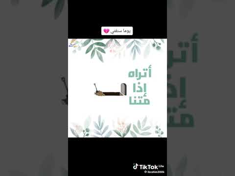 يوما سنفنا كلنا مامن مفر