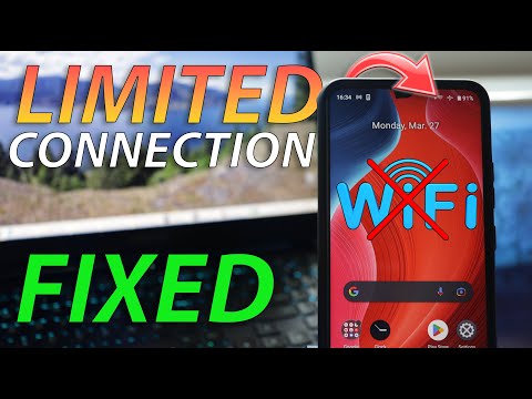 Limited Connection Wi Fi Issue On Android FIXED