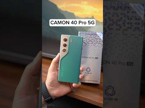 10 ميزات في هاتف تكنو كامون 40 برو الجديد Camon 40 Pro
