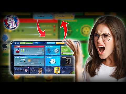 DLS 26 Hack Mod Apk UNLIMITED Gems Coins In Dream League Soccer IOS Android 2026