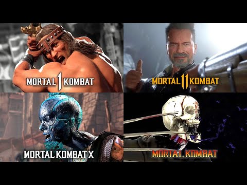 Mortal Kombat All Guest Characters Fatal Blows X Rays 2011 2025 MK9 MK1 Conan Update