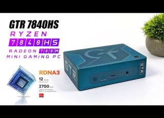  This Mini PC Has The Most Powerful RDNA3 IGPU GTR7 Ryzen 7840HS Hands On Review