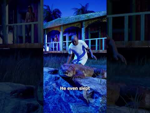 His Best Friend Was A Crocodile