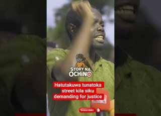 DEMANDING FOR JUSTICE Kenya Maandamano Motivation Albertojwang Politics
