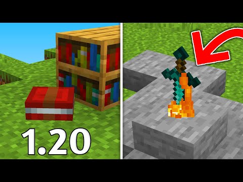 جربت اغرب خدع البناء في ماين كرافت التحديث الجديد 1 20