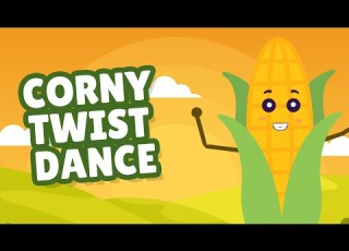  Corny Twist Dance Catchy Brain Break Kids Song Fun Corn Dance Sing Along