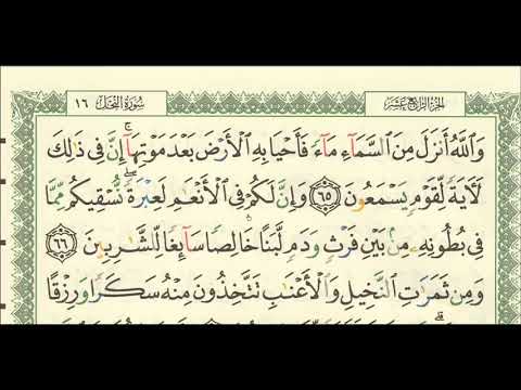 شرح تفسير لسورة النحل من آية ٦٥ إلى آية ٧٢ للشيخ فهد العمار شرح تفسير لسورة النحل من آية ٦٥ إلى آية ٧٢ للشيخ فهد العمار