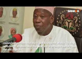 I Won T Waste A Minute Signing Death Warrant Of Musician Accused Of Blasphemy Ganduje