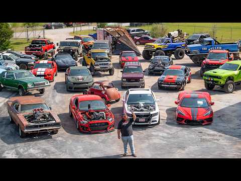 Full Tour Of My Car Collection Over 100 Cars