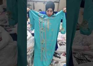 تصفيات ملابس جملة 100ج اي عباية مراسي أرخص مصنع ملابس