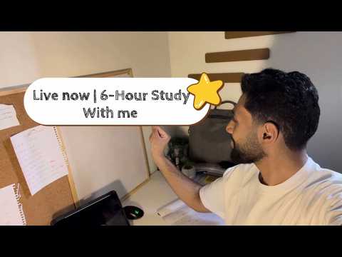 LIVE 6 HOUR Study With Me Quran Pomodoro Timer 50 10 ادرس معي لمدة 6 ساعات