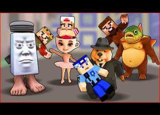 AREF BİZİ BRAİNROT KARAKTERLERİNE DÖNÜŞTÜRDÜ Minecraft