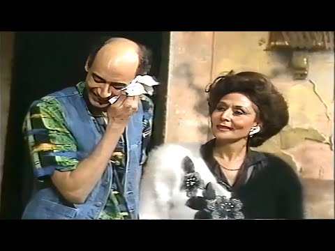 خروج احمد بديرعن النص لما سهير البابلي تفت على وشه بجد بتفتفي بجد يا سهير ده انا هنفخك