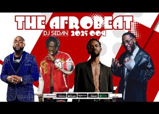DJ Sedan The Afrobeat 2025 009 Ft Davido King Paluta Burna Boy Black Sherif Lasmid Fido