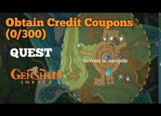 Obtain Credit Coupons 0 300 Genshin Impact Quest 4 1