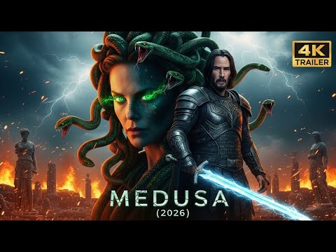 MEDUSA 2026 Charlize Theron Keanu Reeves She Was Beauty Until The Gods Cursed Her 4K HD