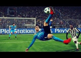 PES 2018 Cristiano Ronaldo Goals Skills HD 60FPS