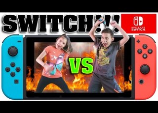 NINTENDO SWITCH CHALLENGE Head To Head Battle With 1 2 Switch