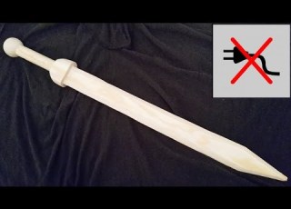 How To Make A Wooden Sword Without Powertools Free Templates