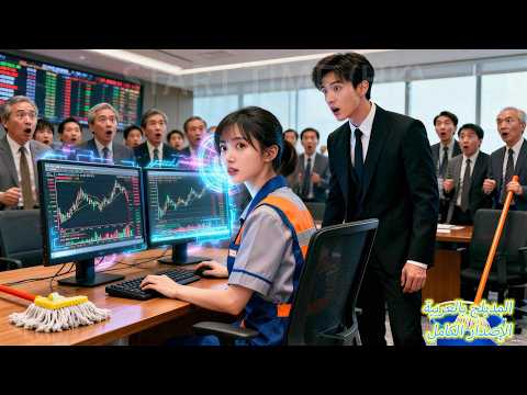 الشركة على وشك الانهيار وعجز الكل لكن عاملة النظافة أنقذتها في 5 ثوان رابحة مليار ا