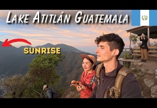 Unreal Sunrise Hike In Guatemala Kayaking Indian Nose Volcano At Lake Atitlán