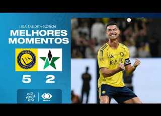 AL NASSR 5 X 2 AL NAJMA BEST MOMENTS SAUDI LEAGUE 2025 26