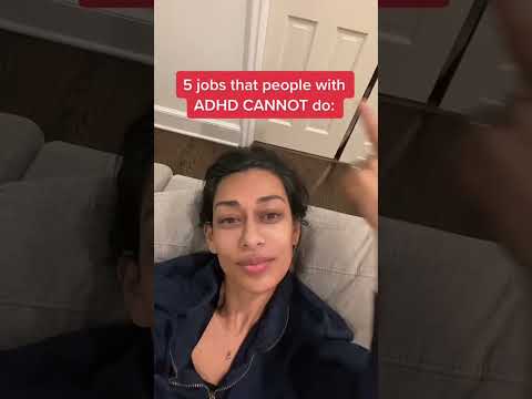 Jobs You CANNOT Do If You Have ADHD Drsasha Adhd Shorts
