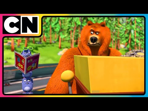 Grizzy The Lemmings Crazy Pranks Unleashed Compilation Bear Cartoon Cnindia