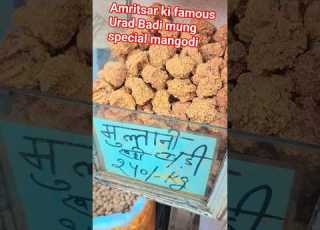 Amritsar Ki Famous Udad Badi Mung Ki Mangodi