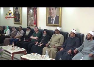  تهنئة قيادات محافظة أسوان لنيافة الانبا بيشوى أسقف أسوان بمناسبة التجليس على إيبارشية أسوان وتوابعها