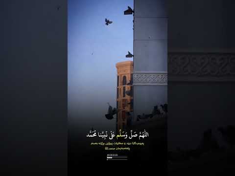 اللهم صل وسلم على نبينا محمد القارئ مشاري راشد العفاسي