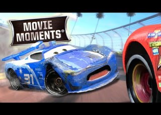  Cars 3 Race Damaged Cam Spinner Swerving Lightning McQueen Diecast Review