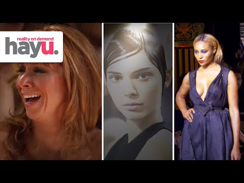Hayu Does The Catwalk Ft Kendall Jenner Ramona Singer Cynthia Bailey More