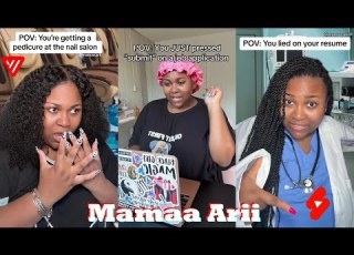  4 HOUR Mamaa Arii TikTok Funny Mamaa Arii POV