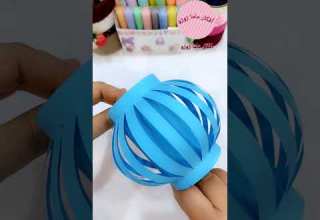 فانوس رمضان بالورق Shorts Shortvideo Ramadan Diy زينة رمضان فانوس رمضان