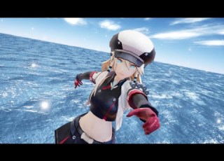 MMD 君の知らない物語 富士葵 奧克蘭 オークランド Oakland 蒼藍誓約 蒼藍の誓いブルーオース Blue Oath 2160p 4K