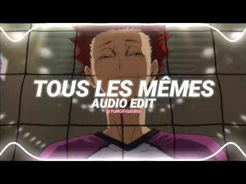 Tous Les Mêmes Stromae Edit Audio