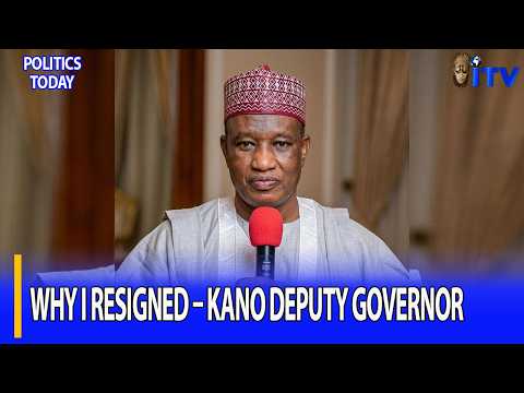 Why I Resigned Kano Deputy Governor