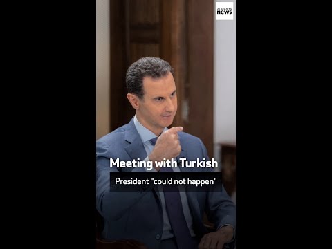 Syria S Assad Blames Turkey S Erdogan For Violence In Syria