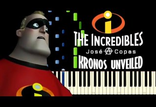 The Incredibles Kronos Unveiled Epic Syndrome Plan S Theme Piano Tutorial Sheet Music