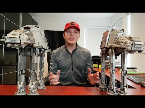 Lego Star Wars 75054 AT AT Review Plus Comparison With 4483 AT AT