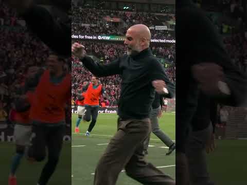 A Happy Pep Guardiola